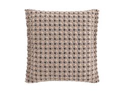 Cuscino a motivi quadrato in polipropilene per esterni&nbsp;GARDEN LAYERS TERRACOTTA - GAN BY GANDIA BLASCO