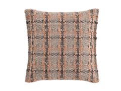 Cuscino a quadri in fibra sintetica da terra per esterni&nbsp;GARDEN LAYERS TERRACOTTA - GAN BY GANDIA BLASCO