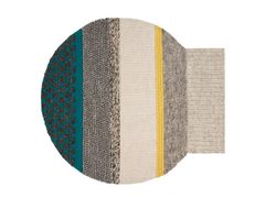 Tappeto in lana a righe&nbsp;GLOBO - GAN BY GANDIA BLASCO