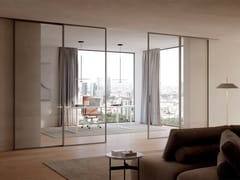 Porta scorrevole in alluminio e vetro&nbsp;MIZU 800-12 - GD DORIGO