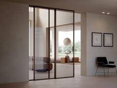Porta scorrevole in alluminio e vetro&nbsp;MIZU 800-13 - GD DORIGO