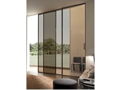 Porta scorrevole in alluminio e vetro&nbsp;MIZU 800-10 - GD DORIGO