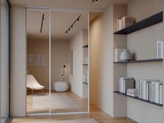 Porta scorrevole in alluminio e vetro&nbsp;MIZU 800-8 - GD DORIGO