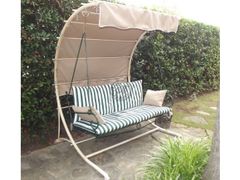 Dondolo in ferro battuto a 2 posti&nbsp;Dondolo  7 - GARDEN HOUSE LAZZERINI