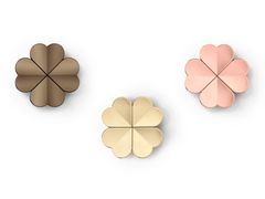 Appendiabiti da parete in ottone&nbsp;LUCKY - GHIDINI GIUSEPPE BOSCO