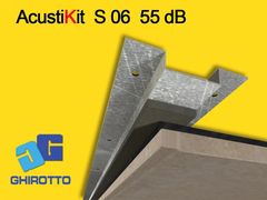 ISOLANTE ACUSTICO PARETI FAI DA TE&nbsp;ACUSTIKIT S06 - GHIROTTO TECNO INSULATION