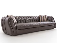 Divano capitonn� in pelle&nbsp;MAXIMILIAN - GIOVANNETTI CLASSICI