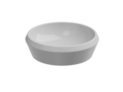 Lavabo da appoggio rotondo in ceramica&nbsp;CRUISE - GSG CERAMIC DESIGN