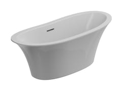 Vasca da bagno centro stanza ovale in acrilico&nbsp;FLUT - GSG CERAMIC DESIGN