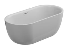Vasca da bagno centro stanza ovale in acrilico&nbsp;HIT - GSG CERAMIC DESIGN