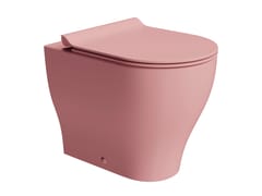 Wc filo parete in ceramica&nbsp;COLOR ELEMENTS 53X36 - GSI CERAMICA