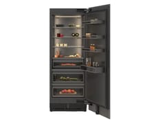 Frigorifero monoporta da incasso in acciaio inox&nbsp;RVC477190 - BSH HAUSGER�TE