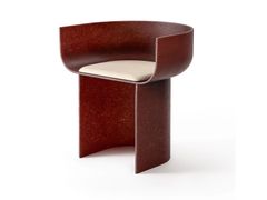 Poltroncina in polvere di vetro con braccioli&nbsp;HALF-PIPE - GALLOTTI&RADICE