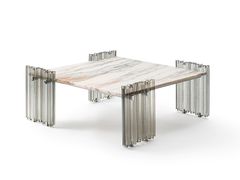 Tavolino quadrato in marmo&nbsp;MIRAGE MARBLE - GALLOTTI&RADICE