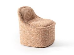 Poltroncina girevole in tessuto&nbsp;TITTA - GALLOTTI&RADICE