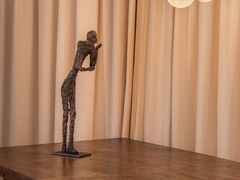 Scultura in bronzo&nbsp;TO BLOW - GARDECO OBJECTS