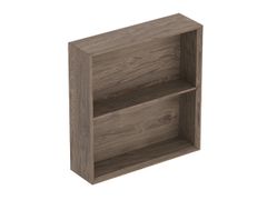 PENSILE BAGNO SOSPESO A GIORNO IN LEGNO&nbsp;SCAFFALE QUADRATO - GEBERIT