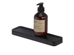 Mensola bagno in metallo&nbsp;FRAME FULL BLACK - GEESA