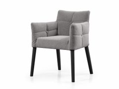 Sedia imbottita in frassino&nbsp;MAE 24 - GERVASONI