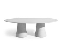 Tavolo da pranzo ovale in materiale composito&nbsp;MAE 33/34 - GERVASONI