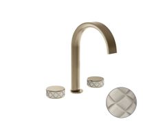 Rubinetto per lavabo a 3 fori da piano senza scarico&nbsp;PELLE PF78213 - GESSI