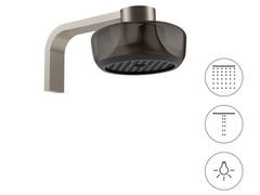 Soffione doccia a LED a pioggia a muro&nbsp;SENSAZIONI PF57406 - GESSI