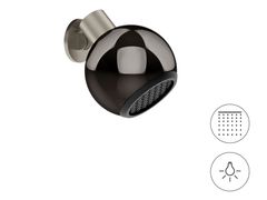 Soffione doccia a muro a pioggia a LED&nbsp;PERLE PF57424 - GESSI