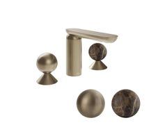 Rubinetto per lavabo da piano a 3 fori&nbsp;PERLE PF74015 - GESSI