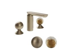 Rubinetto per lavabo da piano a 3 fori&nbsp;PERLE PF74045 - GESSI