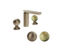 Rubinetto per lavabo da piano a 3 fori&nbsp;PERLE PF74055 - GESSI