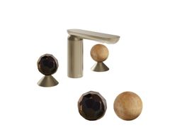 Rubinetto per lavabo da piano a 3 fori&nbsp;PERLE PF74235 - GESSI