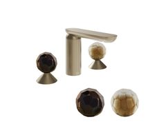 Rubinetto per lavabo da piano a 3 fori&nbsp;PERLE PF74245 - GESSI
