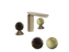 Rubinetto per lavabo da piano a 3 fori&nbsp;PERLE PF74255 - GESSI