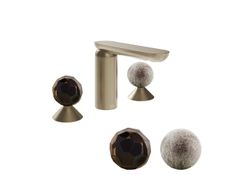 Rubinetto per lavabo da piano a 3 fori&nbsp;PERLE PF74265 - GESSI