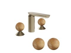 Rubinetto per lavabo da piano a 3 fori&nbsp;PERLE PF74335 - GESSI