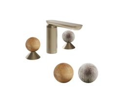 Rubinetto per lavabo da piano a 3 fori&nbsp;PERLE PF74365 - GESSI