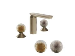 Rubinetto per lavabo da piano a 3 fori&nbsp;PERLE PF74465 - GESSI