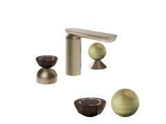 RUBINETTO PER LAVABO DA PIANO A 3 FORI&nbsp;PERLE PF74858 - GESSI