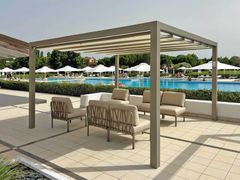 PERGOLA AUTOPORTANTE IN ALLUMINIO E PVC CON COPERTURA SCORREVOLE&nbsp;ARCADIA - GIULIO BARBIERI S.R.L. - OUTDOOR SOLUTIONS