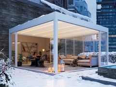 Pergola isotermica e fotovoltaica&nbsp;ECLETTICA - GIULIO BARBIERI S.R.L. - OUTDOOR SOLUTIONS