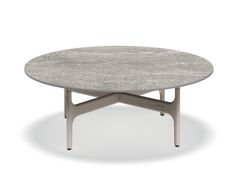 Tavolino da giardino da caff� rotondo con piano in ceramica&nbsp;GRAND SAIL - GLOSTER FURNITURE