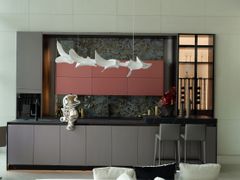 Cucina componibile in legno con isola&nbsp;Cucina - GOLDENHOME