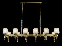 Lampadario in rame&nbsp;P28085-12D - GOLDSURE