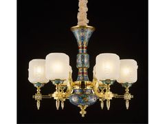 Lampadario in rame&nbsp;P28085-6 - GOLDSURE