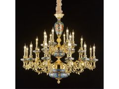 Lampadario in metallo&nbsp;P28086-12+6+6 - GOLDSURE