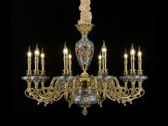 Lampadario in metallo&nbsp;P28087-10 - GOLDSURE