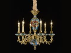 Lampadario in metallo&nbsp;P28087-6 - GOLDSURE