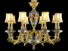 Lampadario in metallo&nbsp;P28087A-8 - GOLDSURE