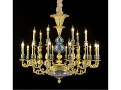Lampadario in rame&nbsp;P28088-14+7 - GOLDSURE