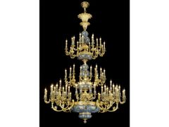 Lampadario in rame&nbsp;P28088-56+18+18 - GOLDSURE
